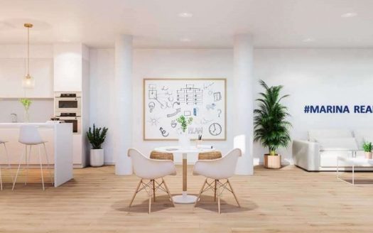 Residencial moderno junto al mar con vistas al Montgó