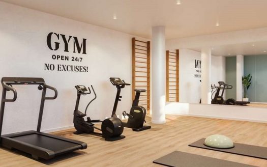 Residencial moderno junto al mar con vistas al Montgó