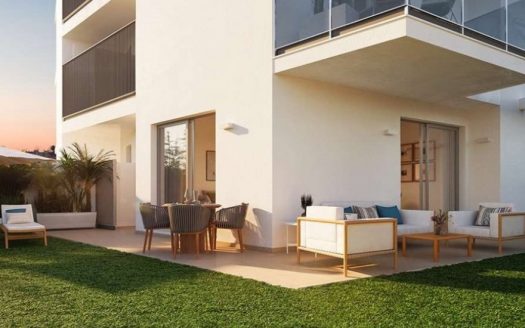 Residencial moderno junto al mar con vistas al Montgó