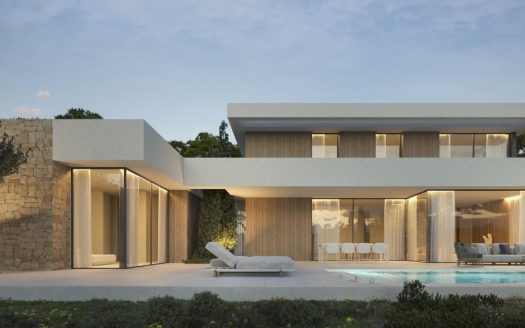 Exclusiva Villa de Obra Nueva en Moraira con Piscina Privada y Vistas a Solo 3 km del Mar