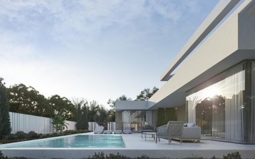 Exclusiva Villa de Obra Nueva en Moraira con Piscina Privada y Vistas a Solo 3 km del Mar