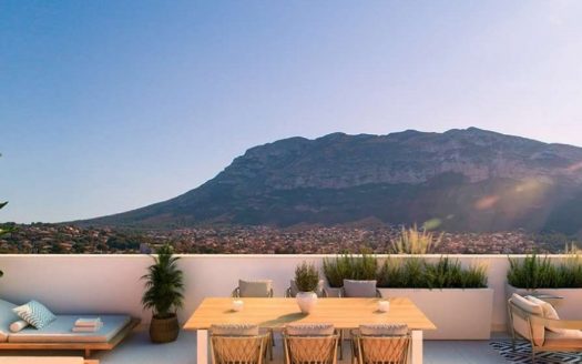 Residencial moderno junto al mar con vistas al Montgó