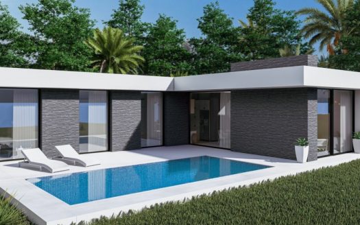 Villa de Diseño Contemporáneo con Piscina y Vistas al Mar en Denia