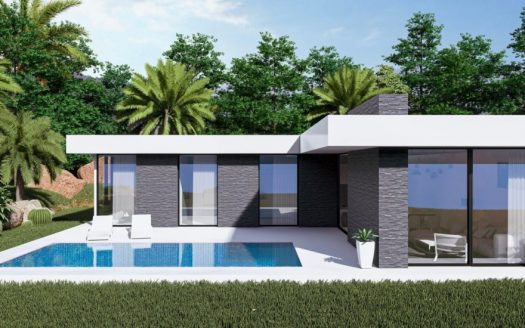 Villa de Diseño Contemporáneo con Piscina y Vistas al Mar en Denia