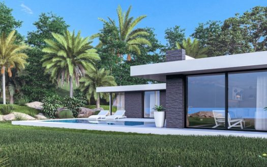 Villa de Diseño Contemporáneo con Piscina y Vistas al Mar en Denia