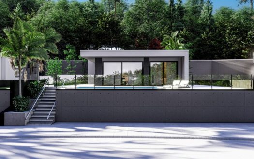 Nuevas Villas Modernas con Piscina Privada y Vistas al Mar en Monte Solana (Pedreguer)